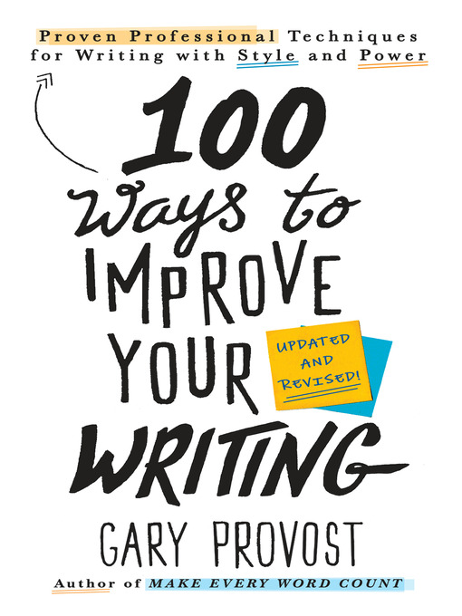 100 Ways to Improve Your Writing book cover.