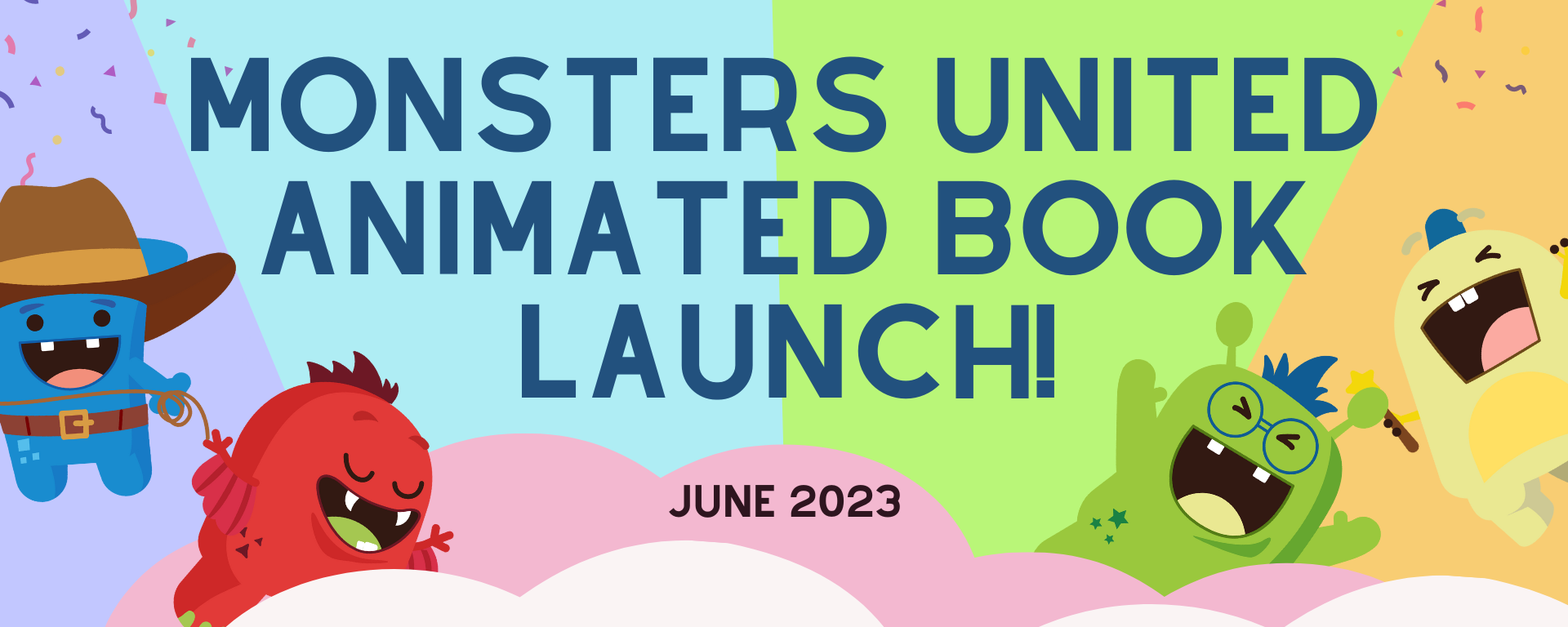 Monsters United Animated Book Launch